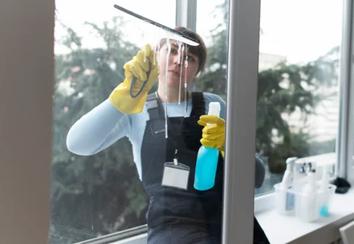 Nettoyage de vitres intérieures et extérieures à Plounévézel